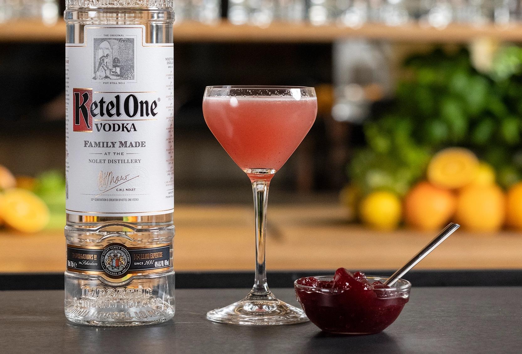 Ketel One Christmopolitan Serve