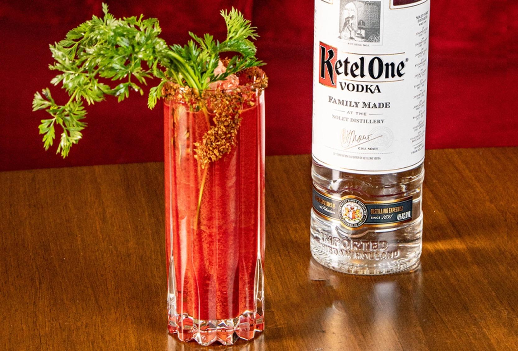 Ketel One The Daucus Orange Mary by Camilo Solano